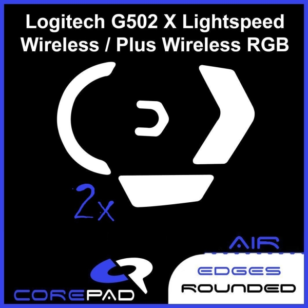 Hyperglides Hypergleits Hypergleids Corepad-Skatez-AIR-Logitech G502 X Lightspeed Wireless